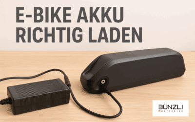 E-Bike Akku richtig laden – so holst du das Maximum heraus