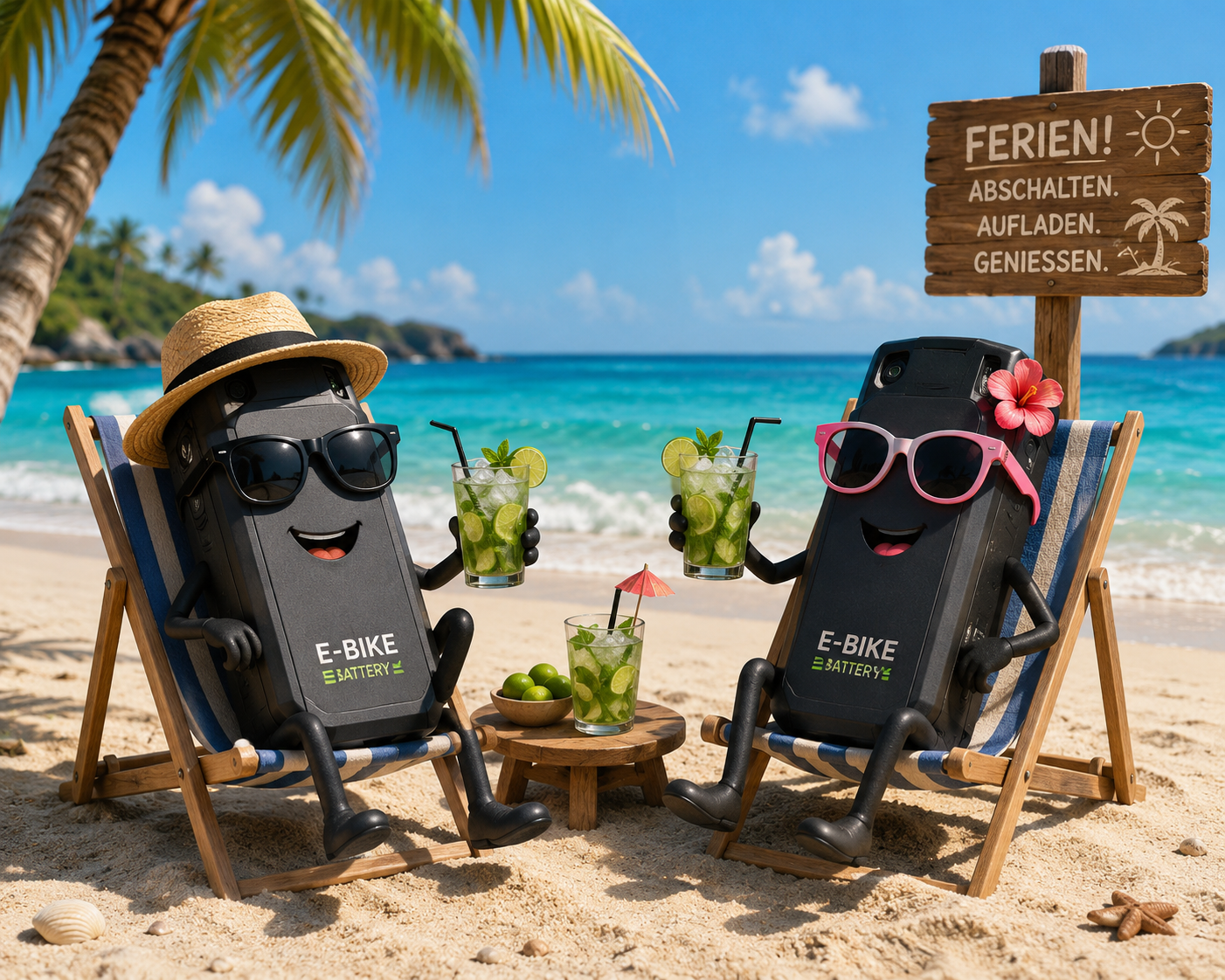 Betriebsferien – baterias vacaciones