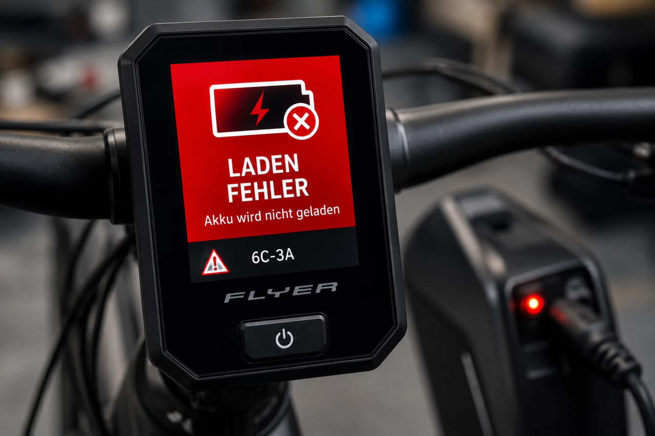 FLYER FIT Akku defekt? Fehlercode, Akku lädt nicht oder wird nicht erkannt? – lade fehler scaled